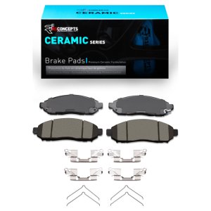 Chevrolet City Express Brake Pads - Front - R1 Concepts - R1 Ceramic - `05-`25